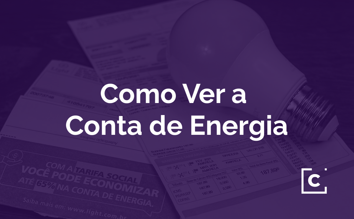 Como Ver a Conta de Energia